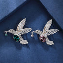 Happiness Hummingbird Brooch
