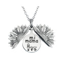 Sunflower Necklace for Mom Gift