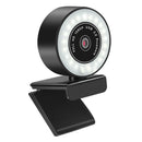 New 1080P 2K Autofocus HD Fill Light With Rotatable Microphone, Webcam LED Light, Suitable For Youtube Live Computer Camera