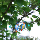 Blue Hummingbird Pendant Window Artwork