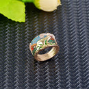 The Tree of Life Gold Ring & Golden Frog Ring