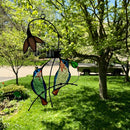 Window Hangings Stained Glass Hummingbird  Mothers Day Gift