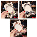 Flower Tiara Hair Tying Tool