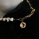 14K Baroque Pearl Bracelet