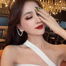 S925 Silver Pearl Butterfly Earring