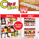 Cabinet Clip N Store Home Kitchen Organizer