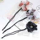 Flower Tiara Hair Tying Tool