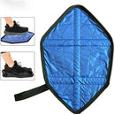 Automatic parcel lazy foot cover