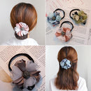 Flower Tiara Hair Tying Tool