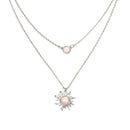 Double Sunflower Necklace