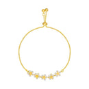Crystal Flower & Star Bracelet