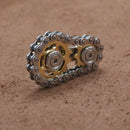 2 Gears Fidget Chain Spinner Toy