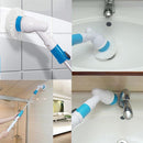 Cordless Electric Changeable Brush Scrubber