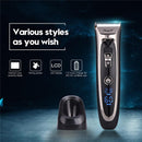 Ceramic Cordless Rechargeable Electric Hair Clipper