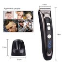 Ceramic Cordless Rechargeable Electric Hair Clipper
