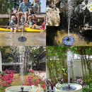 Mini Floating Solar Panel Water Fountain