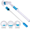 Cordless Electric Changeable Brush Scrubber