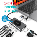 Laptop 14-in-1 Docking Station Stand