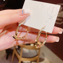 Simple Curved Earrings