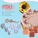 Cake Fondant Plunger Cutters Set - 33pcs Set