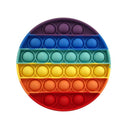Pop Fidget Reliver Stress Toys Rainbow Push It Bubble Antistress Toys Adult Children Sensory Toy To Relieve Autism
