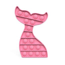 Pop Fidget Reliver Stress Toys Rainbow Push It Bubble Antistress Toys Adult Children Sensory Toy To Relieve Autism