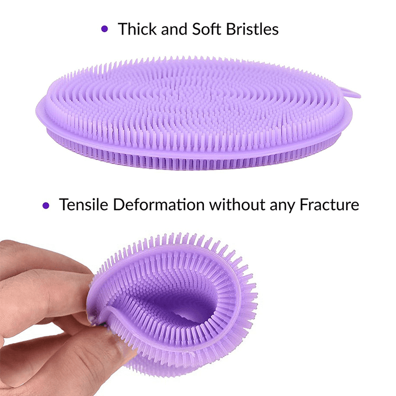 Kitchen Cleaning  Silicone Multi-purpose Scrubber Sponge