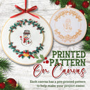 Christmas Embroidery Set
