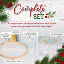 Christmas Embroidery Set