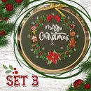 Christmas Embroidery Set