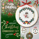 Christmas Embroidery Set