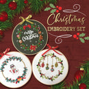 Christmas Embroidery Set