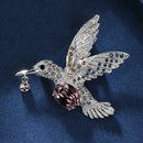 Happiness Hummingbird Brooch