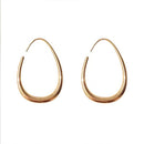 14K Real Gold Drop Earrings