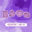 4pcs Stamp Biscuit Mold