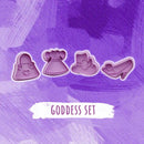 4pcs Stamp Biscuit Mold