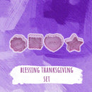 4pcs Stamp Biscuit Mold