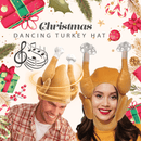Christmas Dancing Turkey Hat