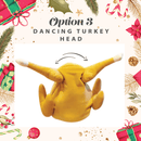 Christmas Dancing Turkey Hat
