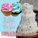 Cake Fondant Plunger Cutters Set - 33pcs Set