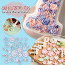 Cake Fondant Plunger Cutters Set - 33pcs Set