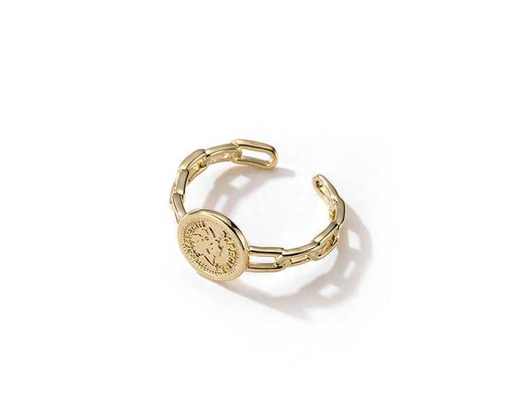 14K Gold Simple Ring