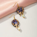 Vintage Fashion Winged Hummingbird Earrings