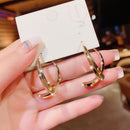 Simple Curved Earrings