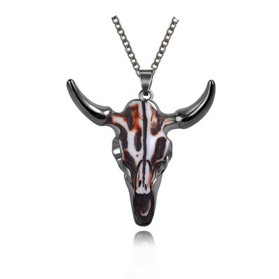 Taurus Head Necklace