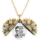 Sunflower Necklace for Mom Gift