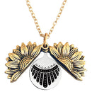 Sunflower Necklace for Mom Gift