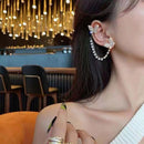 S925 Silver Pearl Butterfly Earring