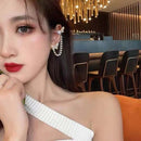 S925 Silver Pearl Butterfly Earring