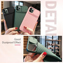 Lens slide cover phone case